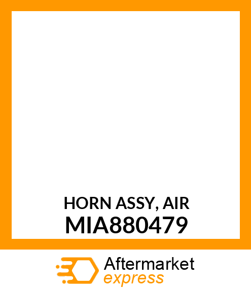 HORN ASSY, AIR MIA880479