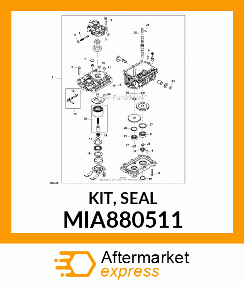 KIT, SEAL MIA880511