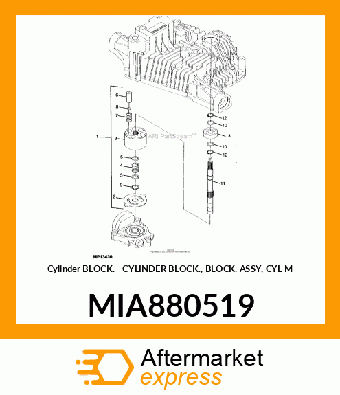 Cylinder Block MIA880519