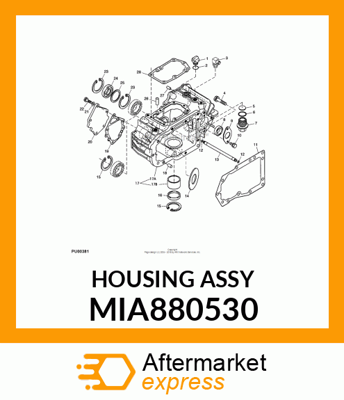 HOUSING ASSY MIA880530