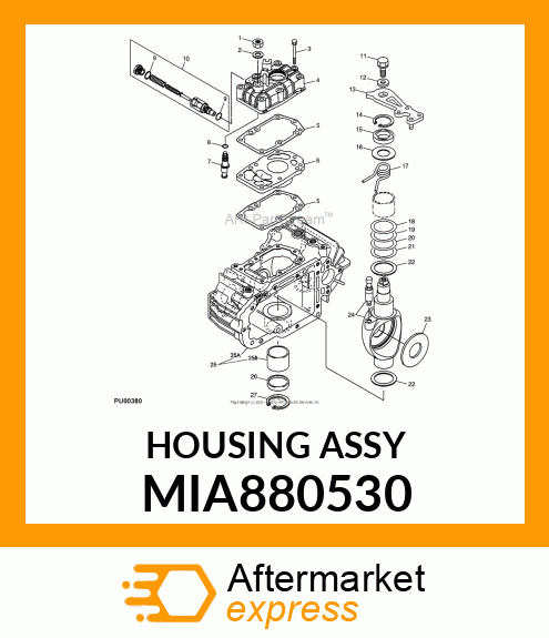 HOUSING ASSY MIA880530