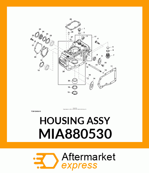 HOUSING ASSY MIA880530