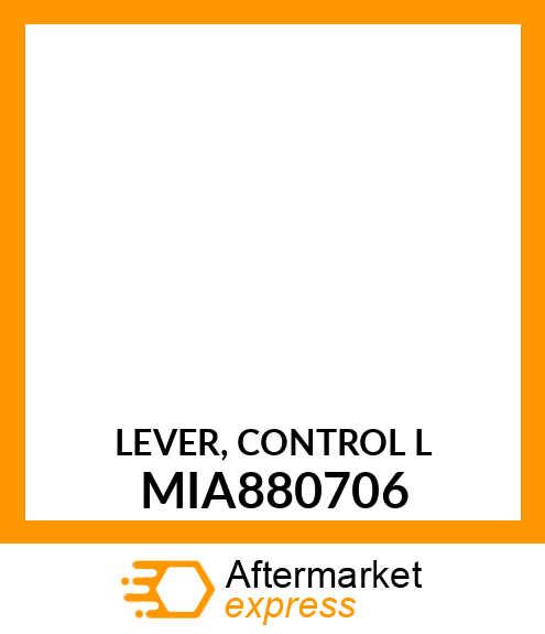 LEVER, CONTROL L MIA880706