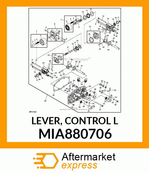 LEVER, CONTROL L MIA880706