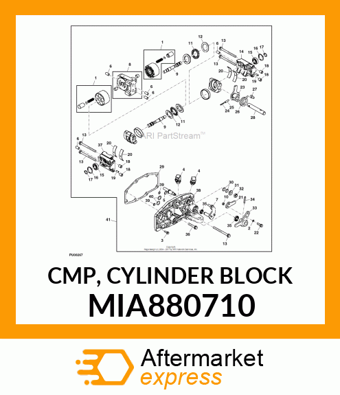 CMP, CYLINDER BLOCK MIA880710