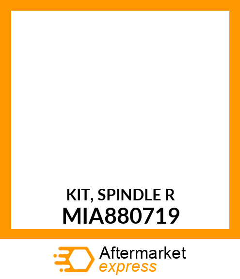 KIT, SPINDLE R MIA880719