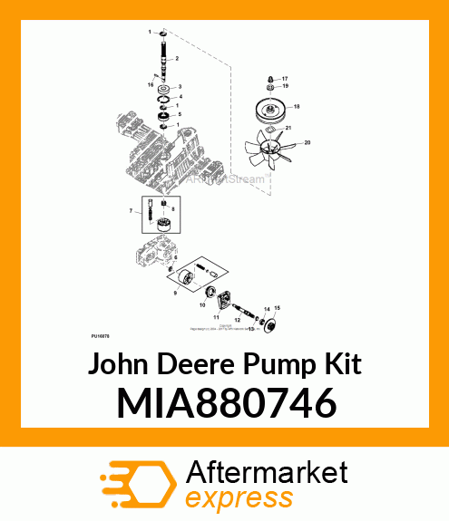 PUMP KIT MIA880746