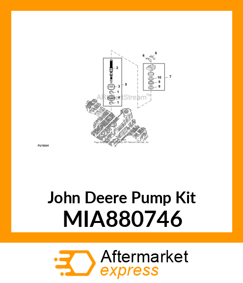 PUMP KIT MIA880746