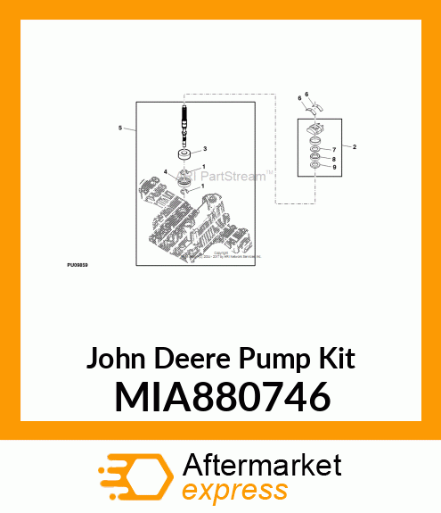 PUMP KIT MIA880746