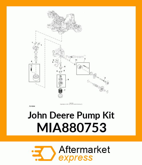 KIT, CHARGE PUMP MIA880753