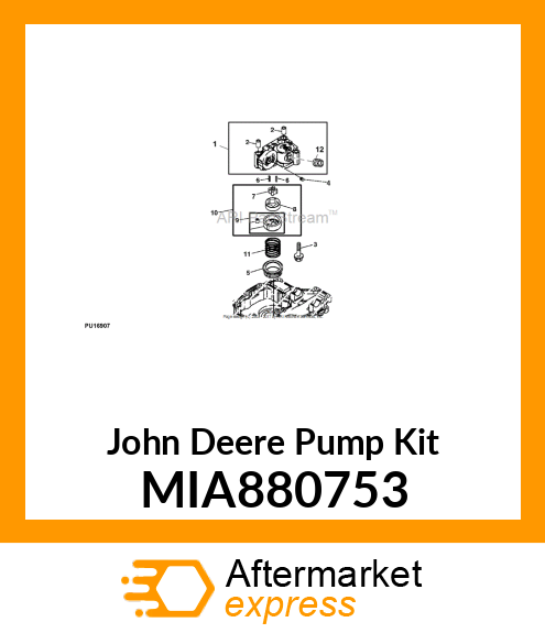 KIT, CHARGE PUMP MIA880753