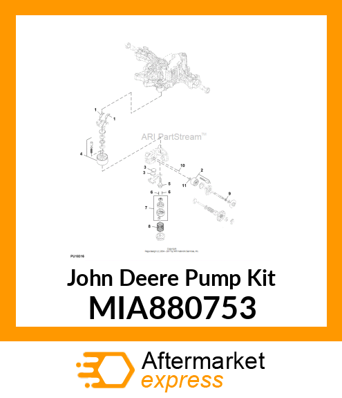 KIT, CHARGE PUMP MIA880753