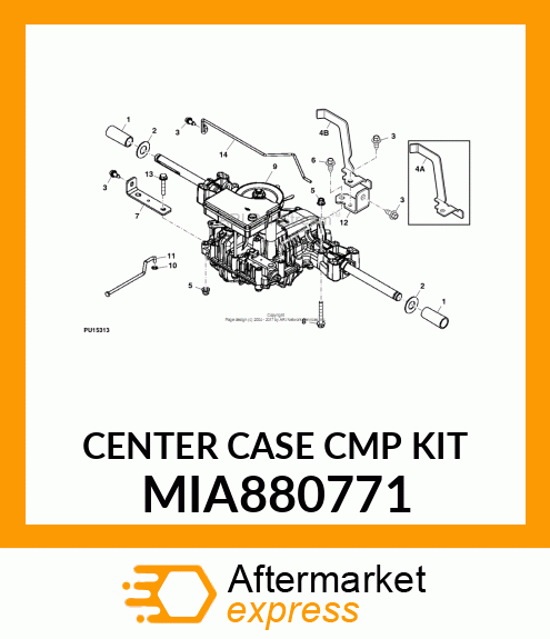 CENTER CASE CMP KIT MIA880771