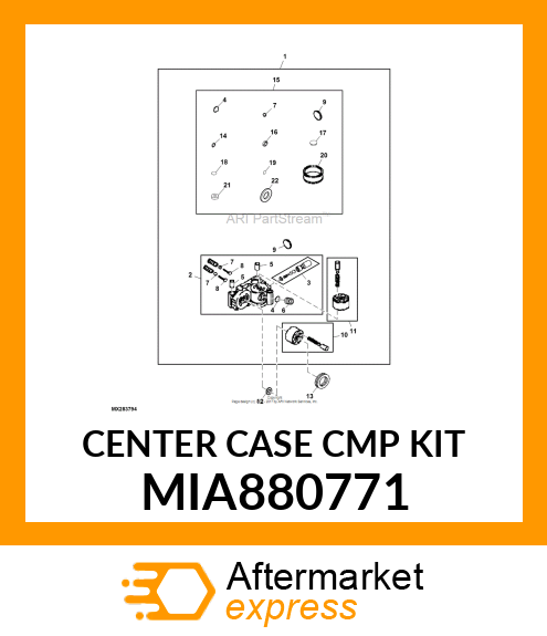 CENTER CASE CMP KIT MIA880771