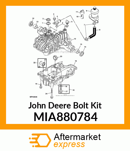 DRAIN BOLT KIT MIA880784