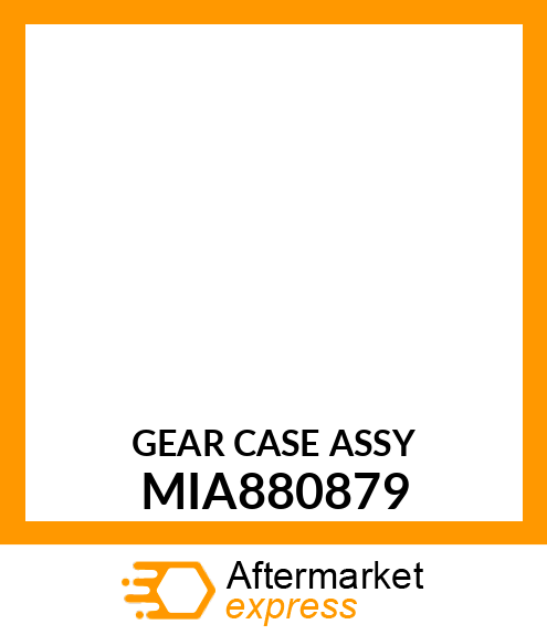 GEAR CASE ASSY MIA880879