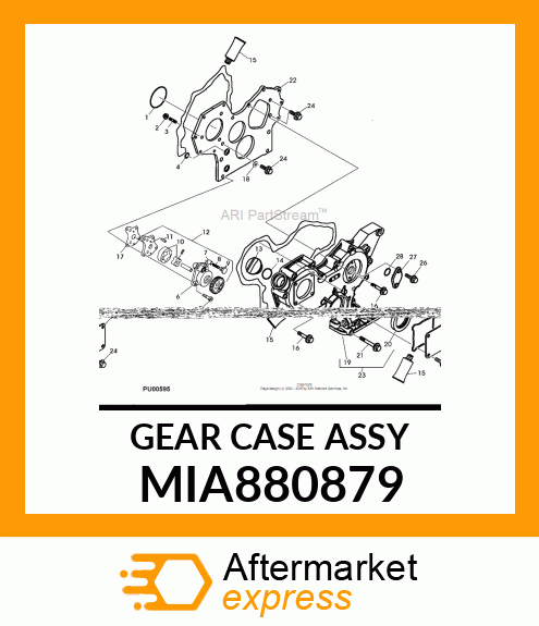 GEAR CASE ASSY MIA880879