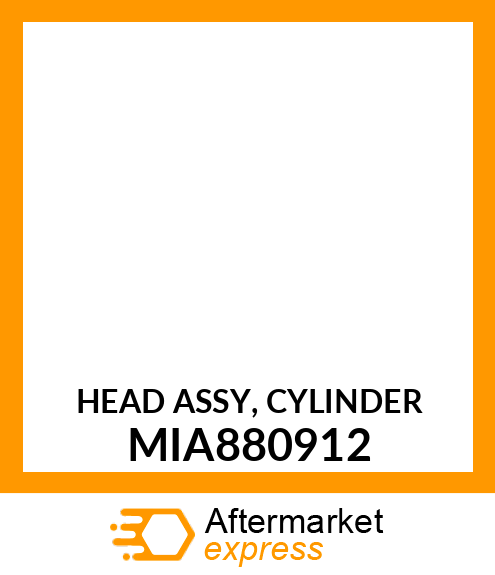 HEAD ASSY, CYLINDER MIA880912