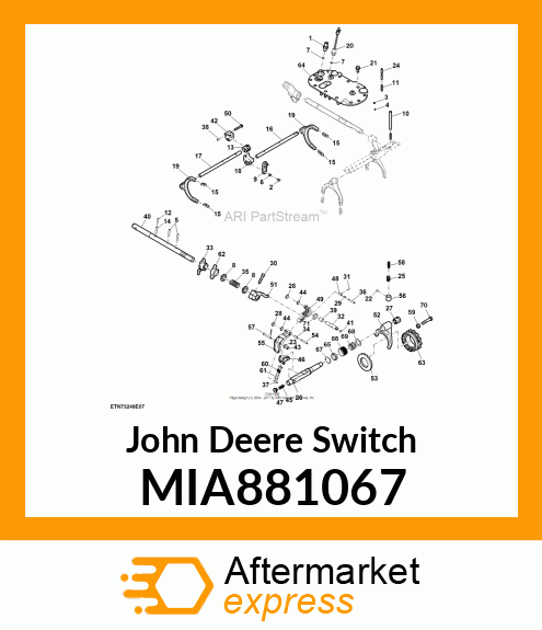 SWITCH, NEUTRAL SWITCH MIA881067