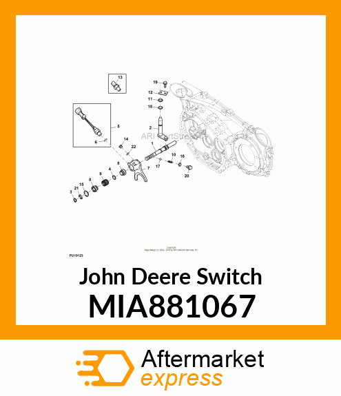 SWITCH, NEUTRAL SWITCH MIA881067