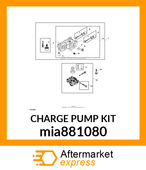 CHARGE PUMP KIT mia881080