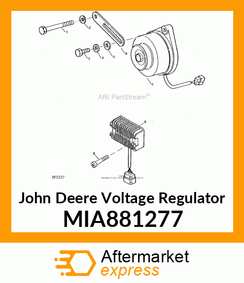 VOLTAGE REGUALTOR MIA881277