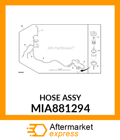 HOSE ASSY MIA881294