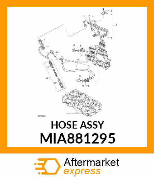 HOSE ASSY MIA881295