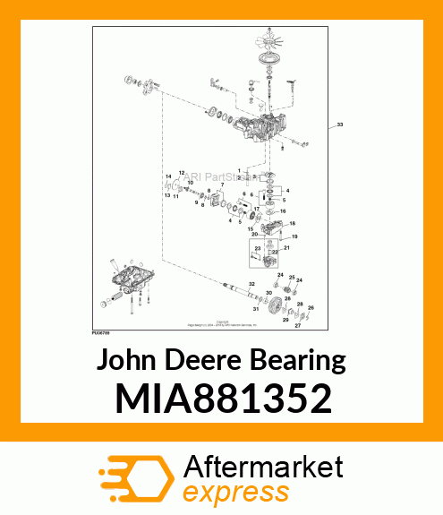 BEARING ASSY MIA881352