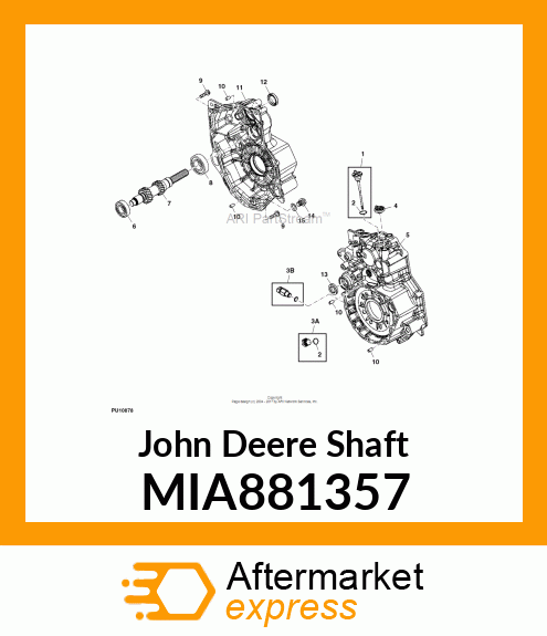 INPUT SHAFT MIA881357