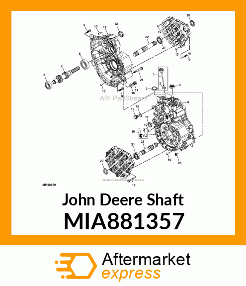 INPUT SHAFT MIA881357