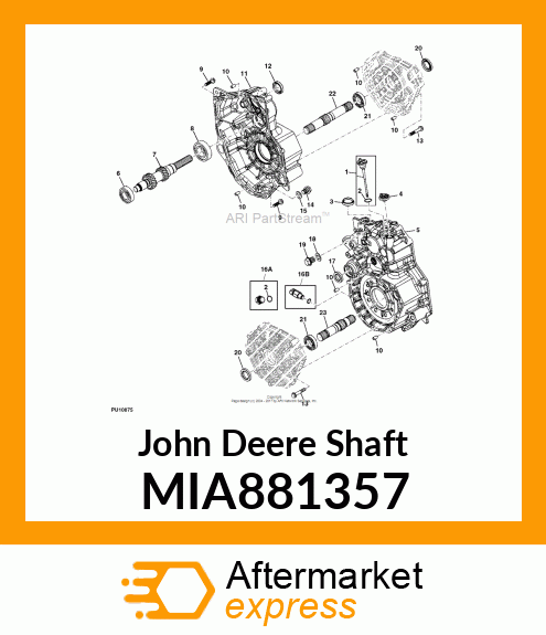 INPUT SHAFT MIA881357