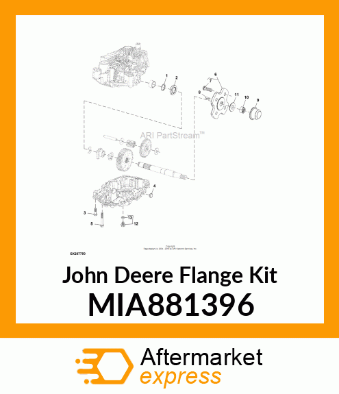 FLANGE, 25.4 COMPLETE MIA881396