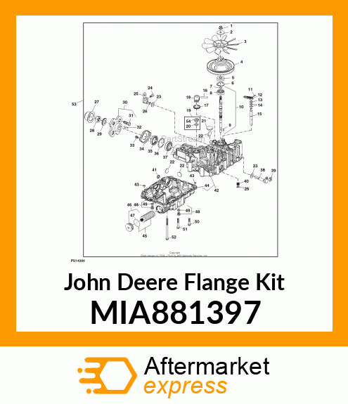 FLANGE, 30 COMPLETE MIA881397