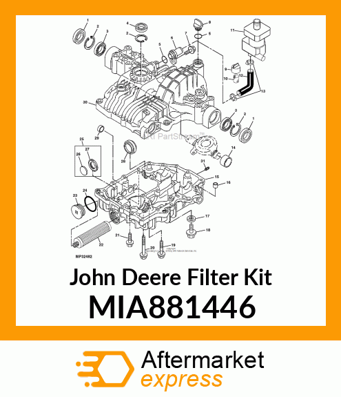 FILTER KIT MIA881446