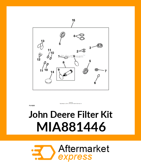 FILTER KIT MIA881446