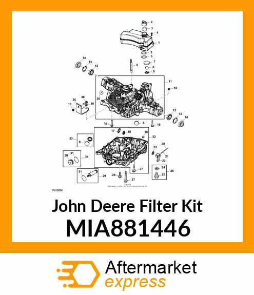 FILTER KIT MIA881446