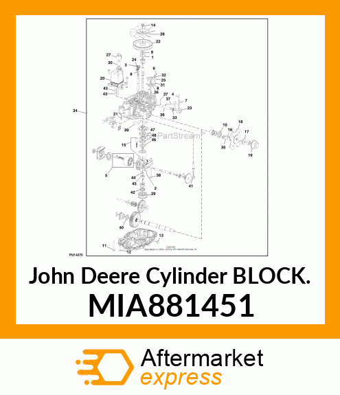 CYLINDER BLOCK ASSY. MIA881451