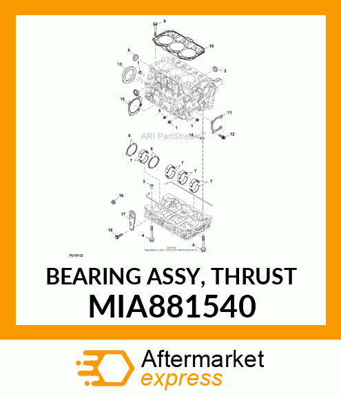 BEARING ASSY, THRUST MIA881540