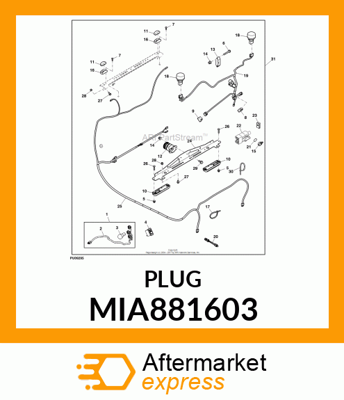 REVERSE SWITCH ASSY MIA881603