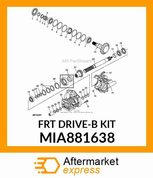 FRT DRIVE MIA881638