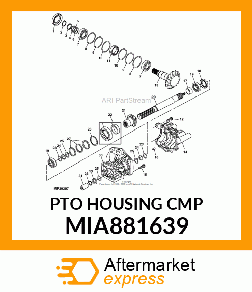 PTO HOUSING CMP MIA881639