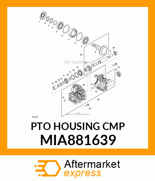 PTO HOUSING CMP MIA881639