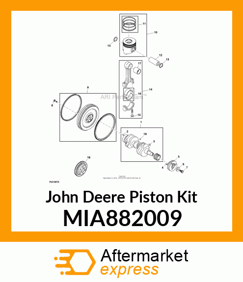 PISTON ASSY MIA882009