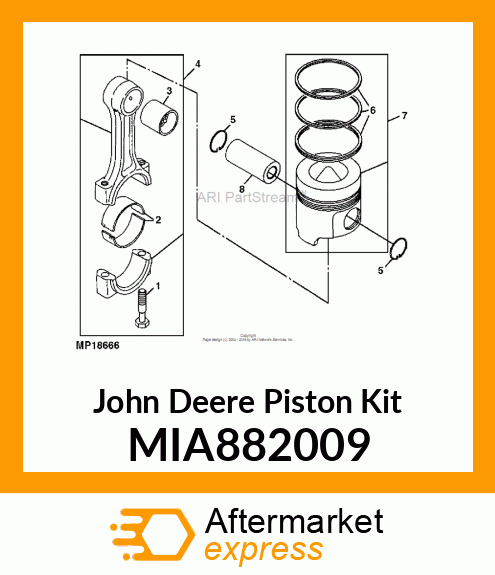 PISTON ASSY MIA882009