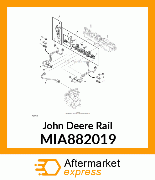 RAIL ASSY MIA882019