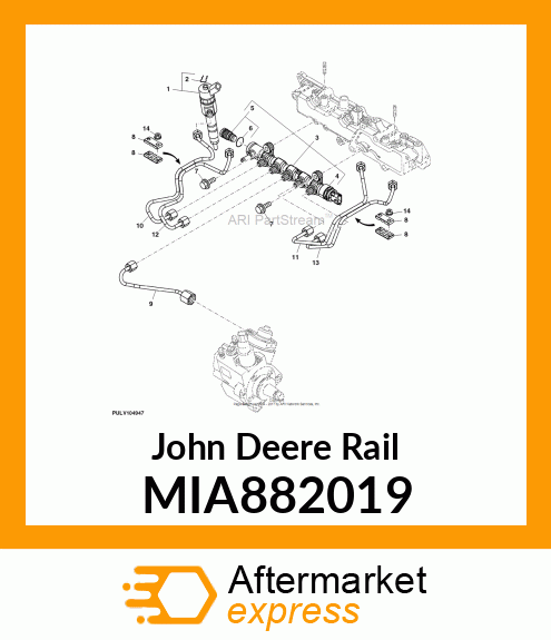 RAIL ASSY MIA882019