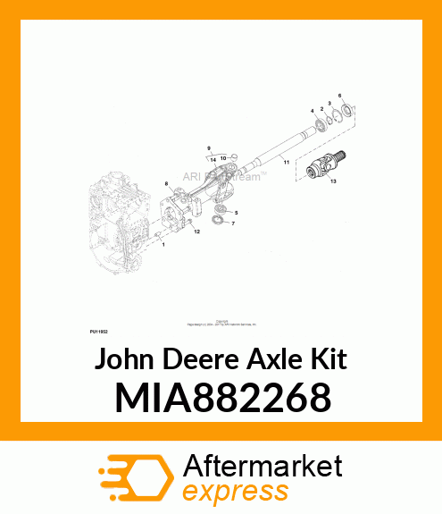 CASE KIT, AXLE L MIA882268