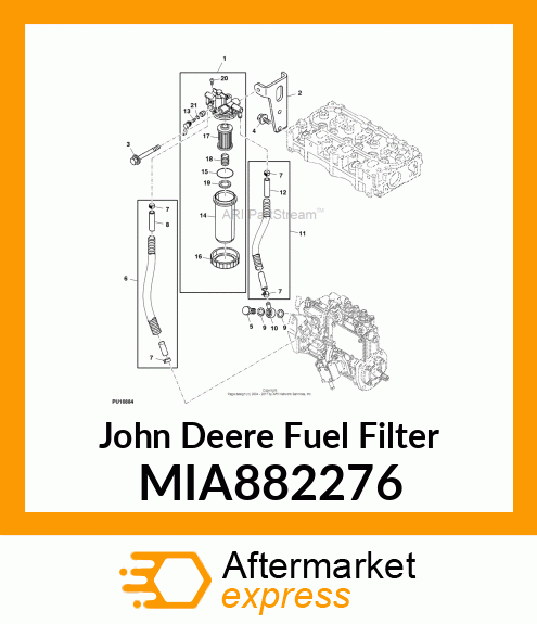 FILTER ASSY, FUEL MIA882276