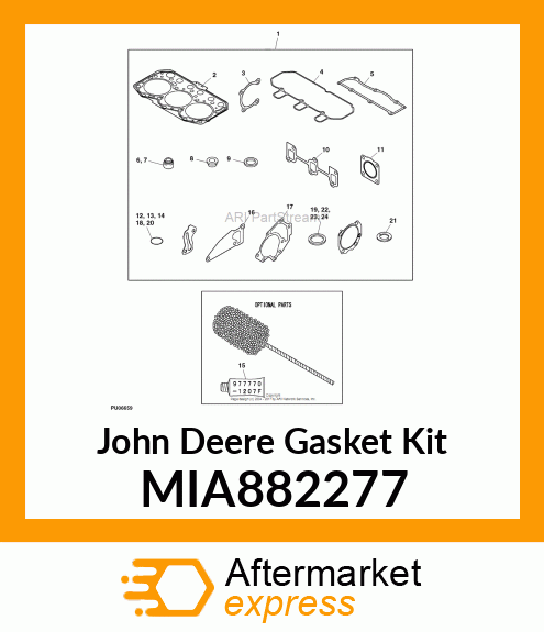 GASKET ASSY, HEAD MIA882277